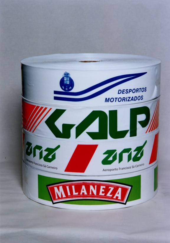 Custom-printed barrier film (area demarcation)