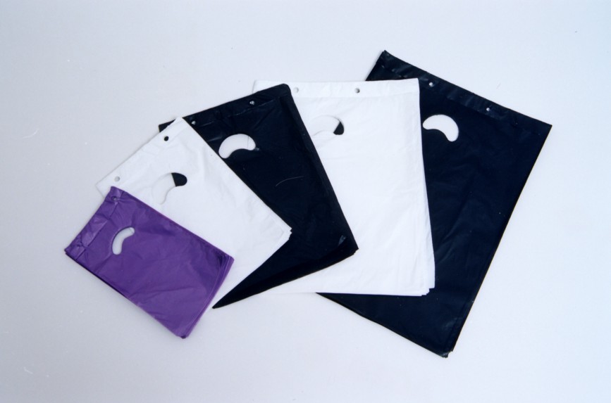 HDPE die-cut handle bags